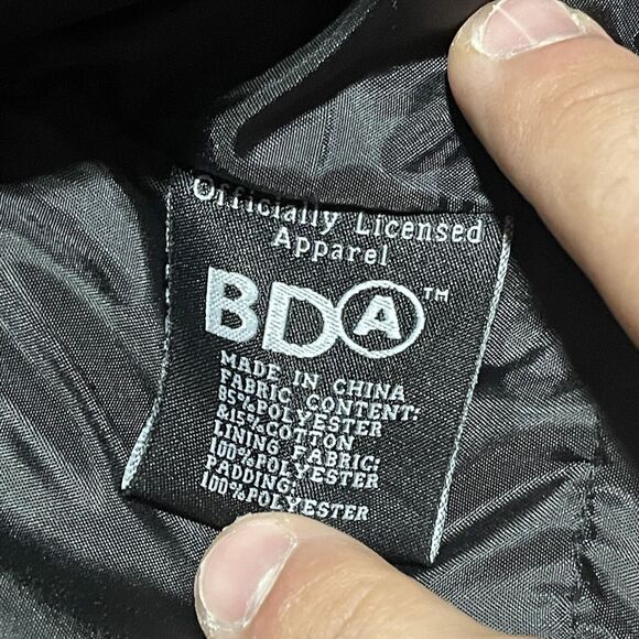 Official Licensed Super Bowl LII Security Puffer Down Jacket Red Mens Size XL - Picture 8 of 13